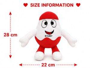 Juguete de peluche Kinder Joy, juguete de peluche sorpresa en forma de huevo, lindo juguete de peluche estilo huevo de chocolate, juguete de peluche suave para bebés, juguete de peluche para niños - Product Image 2