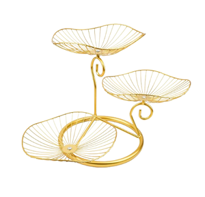 Cesta Decorativa Plateada de Estilo Moderno y Ecológico para Almacenamiento de Frutas, Hecha a Medida, Multiusos, para Cocina - Product Image 4