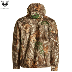 Chaquetas de Caza Impresas Resistentes al Viento para Adultos, de Alta Calidad, Servicio OEM ODM 2026, Precio de Fábrica, Poliéster/Nailon, Raccoon - Product Image 4