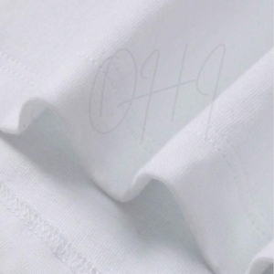Premium Oversized <b>White</b> T Shirt Men 100% Cotton Breathable Tie-Dye Front Custom Logo Print Streetwear <b>Tee</b> OEM ODM Manufacturer - Product Image 4