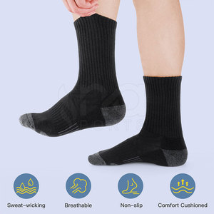 New Stock <b>Breathable</b> Athletic Long <b>Socks</b> With Flexible Stretch For Sports Training Soccer <b>Socks</b> - Product Image 2
