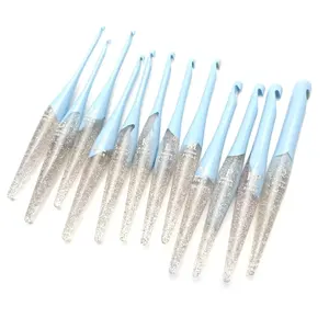 Atractivos Agujas de Ganchillo de Resina con Diseño de Amor, Hechas a Mano, de Lujo, Ecológicas, Color Personalizado, Estilo Antiguo, para Kits de Ganchillo y Costura - Product Image 6