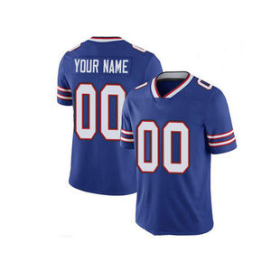 Maillot d'entraînement de football américain unisexe imprimé sur mesure de haute qualité - Respirant, grande taille, manches courtes, antibactérien, séchage rapide - Product Image 4