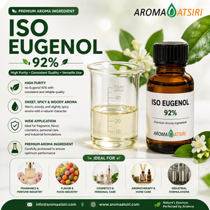 Aroma Atsiri Iso Eugenol 92% Huile Essentielle Pure Arôme Boisé Épicé Sucré Ingrédient Premium pour Parfums Cosmétiques Industrie - Product Image 1