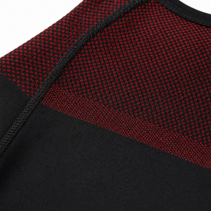 Customizable Men’s Red <b>Black</b> <b>Compression</b> <b>Shirt</b> Long Sleeve Gym Fitness Tight Base Layer Sportswear OEM Wholesale - Product Image 6