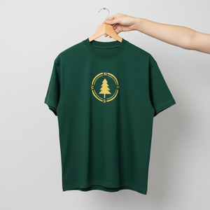 Camiseta Personalizada de Alta Calidad, 100% Algodón, 280 g/m², Cuello Redondo, Talla Grande para Hombre, Estampado Gráfico Frontal, Ecológica y Transpirable - Product Image 1