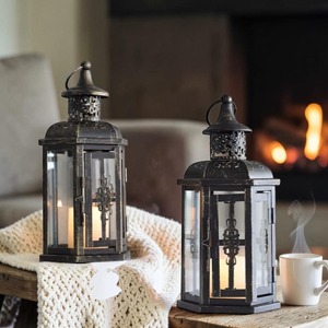 Lanternes artisanales Glow Rituals, style marocain, porte-bougie décoratif, décoration intérieure et extérieure pour la maison - Product Image 1