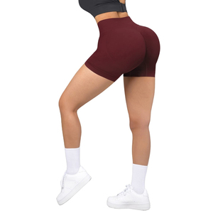 Razer Simpex Custom Made Women's Gym Compression Shorts-Seamless Breathable Spandex/<b>Polyester</b> Streetwear Style Drawstring - Product Image 2