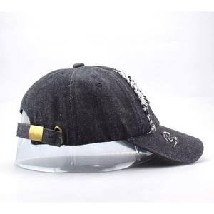 หมวกแก๊ป FG Fitted Vintage Street Sports คุณภาพพรีเมียม ยูนิเซ็กส์ ผ้ายีนส์ 6 แผง ดีไซน์สั่งทำ พิมพ์ลายดิจิตอล - Product Image 4