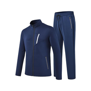 Survêtement de sport avec logo personnalisé |   Sutures renforcées à double couture pour une performance accrue |   Vente en gros d'usine - Product Image 4