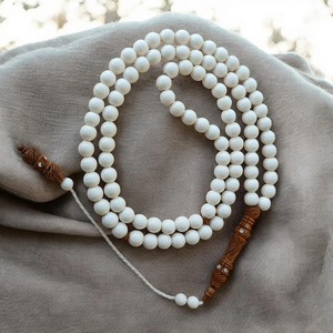 Tasbih Misbaha de Hueso Natural, Rosario de Oración Hecho a Mano al por Mayor - Product Image 5