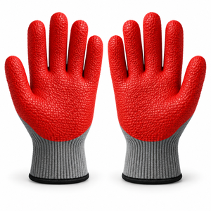 Gants enduits de latex offrant une forte couverture de la paume, un tissu respirant et une adhérence fiable pour les tâches de chargement, d'emballage et de manutention. - Product Image 1