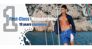 Shorts de bain personnalisés OEM à séchage rapide pour garçons, 100% coton, style décontracté, impression par sublimation, shorts pour hommes - Product Image 6