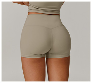 Shorts Deportivos Ajustados para Mujer, Cintura Alta, Compresión, para Correr, Yoga, con Logotipo Personalizado, Alta Elasticidad - Product Image 5