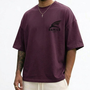 T-shirts de sport pour hommes au design tendance avec logo personnalisé en gros, 100% coton, séchage rapide, coupe classique, au meilleur prix - Product Image 4