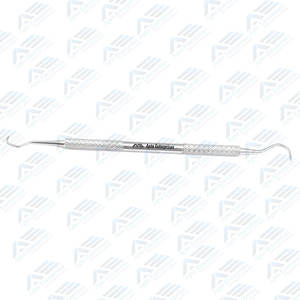 Détartreur de faucille dentaire en acier inoxydable Jacquette de Towner antérieure Équipements dentaires Endodontie professionnelle à double extrémité - Product Image 6