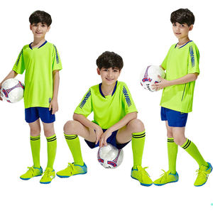 Wholesale Custom <b>Cheap</b> Football Jerseys for Boys Girls Soccer Uniform <b>Sets</b> Breathable 100% Polyester Quick Dry <b>Gift</b> Box - Product Image 1