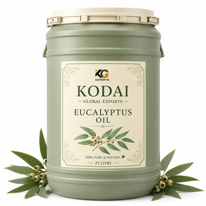 Aceite de eucalipto Kodai 100% puro, aceite esencial herbal natural para el cuidado de la piel y aromaterapia - Product Image 1