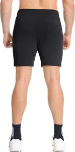 Pantalones Cortos Deportivos Ajustados para Hombre, Pantalones Cortos Deportivos de 5 Pulgadas para Correr, Hacer Ejercicio y Entrenamiento, con Bolsillos con Cremallera - Product Image 4