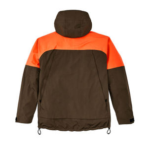 Veste de chasse professionnelle orange vif haute visibilité, imperméable, respirante, coupe-vent, parka d'extérieur, manteau cargo pour le terrain - Product Image 3