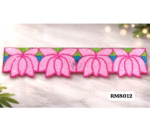 Guirnalda Decorativa de Plumas con Diseño de Pavo Real, 4 Pies, Lavable, para Puerta, Decoración para Diwali, Bodas, Entrada del Hogar, Estilo Moderno - Product Image 2