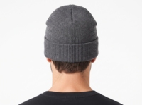 Topi Beanie Unisex DUMELA INTERNATIONAL 100% Akrilik Berkerah Warna Solid Kasual Hangat Musim Dingin Dewasa Gaya Jalanan Karet Timbul