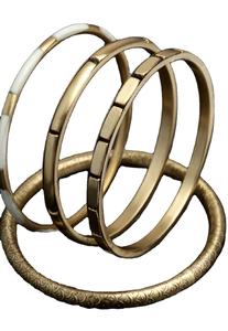 Ensemble de bracelets multicolores en laiton pour femmes, filles, bracelets, bijoux de mode 5 ensembles - Product Image 3