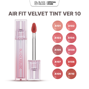 Tinte Labial Coreano Black Rouge Air Fit Velvet Lite, Elegante, Suave, Brillante, Hidratante, de Larga Duración y Alta Pigmentación, Color Primavera - Product Image 6