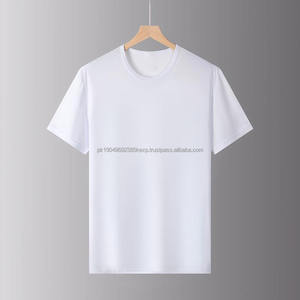 Camiseta de Manga Corta con Cuello Redondo, Transpirable, Absorbente de Sudor, de Secado Rápido, de Verano, de 150 g, con Diseño Estampado y Bordado con Logotipo Personalizado OEM - Product Image 4