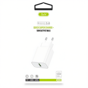 S N 18W ที่ชาร์จติดผนังแบบชาร์จเร็ว 3.0 สำหรับอุปกรณ์มือถือ - Product Image 2