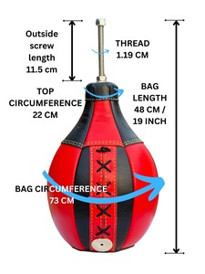 Heavy Duty Classic Portable Punching <b>Ball</b> Boxer Machine Genuine Leather Arcade <b>Boxing</b> Game Replacement Punchball Arcade - Product Image 4