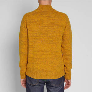 Suéter de punto suave con cuello simulado, ribete acanalado y ajuste cómodo para capas de ropa a juego con la temporada. - Product Image 3