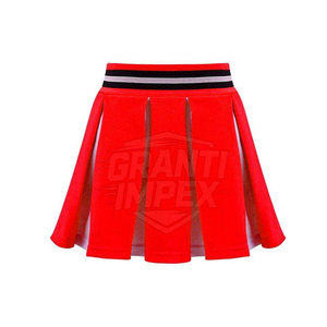 Uniforme de cheerleading léger 100% polyester, couleur unie, personnalisable, de haute qualité, respirant, pour adultes - Product Image 5