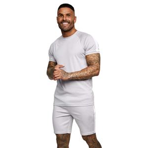 Ensembles d'été pour hommes de haute qualité Ensembles d'été pour hommes en coton respirant Ensembles à manches courtes T-shirts avec shorts Ensembles écologiques - Product Image 1