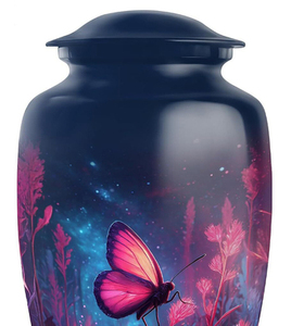 Urnas Funerarias Decorativas de Latón para Cenizas de Adultos, Urnas Hechas a Mano para Hombres y Mujeres - Product Image 5