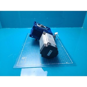 EUGENE TECH <b>Worm</b> Reducer + Servo Motor NMRV 050+MSMD082S1T Servo Motor <b>Gear</b> Reducer Assembly Used As Is Legacy Semiconductor E - Product Image 2