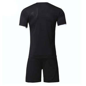 Ensemble d'uniformes de football de style actuel pour adultes, haute qualité, 100% polyester respirant, anti-bactérien, personnalisable - Product Image 3