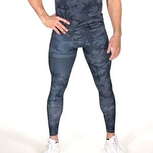 <b>Men</b> Skinny <b>Compression</b> Gym <b>Tights</b> Durable Boys Waist Customized Workout Leggings Fitness Wear Breathable Anti-Bacterial Quick - Product Image 4