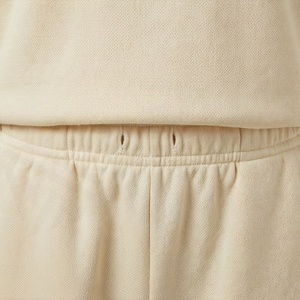 2 Piece High Quality Formal Solid Above Knee Home Wear Suit Short Sleeve T Shirt and Shorts <b>Twin</b> <b>Set</b> for Women - Product Image 5