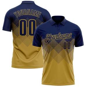 เสื้อโปโลกีฬาแบรนด์ส่วนตัว ผ้าโพลีเอสเตอร์แห้งเร็ว ปักโลโก้ ผู้ผลิต OEM ผู้จัดจำหน่ายเสื้อผ้าขายส่ง - Product Image 2