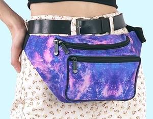 Sac banane RABUSH SPORTS en cuir véritable pour homme et femme, design personnalisé à paillettes, capacité 50-70L, randonnée, escalade, téléphone portable - Product Image 2