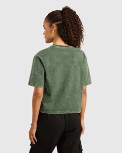 Nouveau design, prix raisonnable, logo personnalisé, t-shirt femme multi-couleurs effet délavé, confortable et durable. - Product Image 2