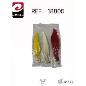 Fournitures d'artisanat en plumes colorées PLUMAS MANUALIDADES - Product Image 1