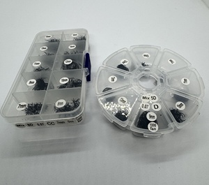 Pestañas de Volumen Mega Premontadas de Marca Privada, 500-1000 Fans Sueltos en Caja, Base Puntiaguda, Pelo Sintético, Longitud Mixta 3D-14D, PBT Suave - Product Image 5