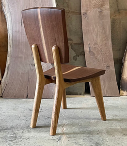 Chaise de salle à manger de luxe en bois massif du fabricant, avec dossier ergonomique en bois naturel et assise en bois profilée, pour l'hôtellerie moderne - Product Image 6