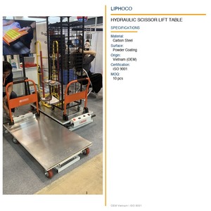 Dup_LP0057 Mesa Elevadora de Tijera Hidráulica de Grado Comercial, Estación de Trabajo Móvil de Alta Calidad - Product Image 5