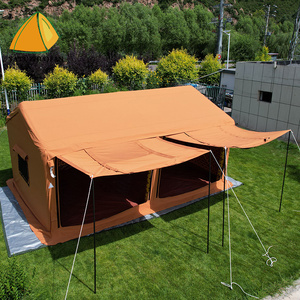 Facile à installer - Tente de désert gonflable, imperméable, portable, pour le camping en toutes saisons, design à motifs, ouverture automatique, résistante aux UV - Product Image 3