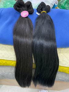 Cabello JETBLACK - Precio de Fábrica, Cabello Humano Remy Camboyano, Paquetes de 100g y Pelucas con Doble Trama a Máquina, Personalizadas - Product Image 2