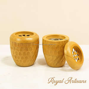 Wholesale Supply of Handmade <b>Wooden</b> Bakhoor <b>Burner</b> Best Quality <b>for</b> Aromatic Use Custom Sizes Available in Bulk Quantity Gift - Product Image 5