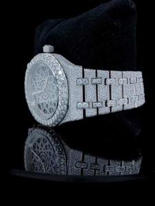 Fully Iced Out Diamond <b>Watch</b> Automatic Moissanite <b>Watch</b> Luxuries Hip Hop <b>Watch</b> for Unisex Fashion Jewelry - Product Image 6